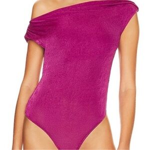 NWT Heartloom Morisette Bodysuit in Berry size Large
